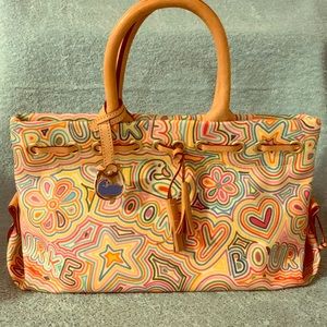 Dooney & Bourke scribble tote